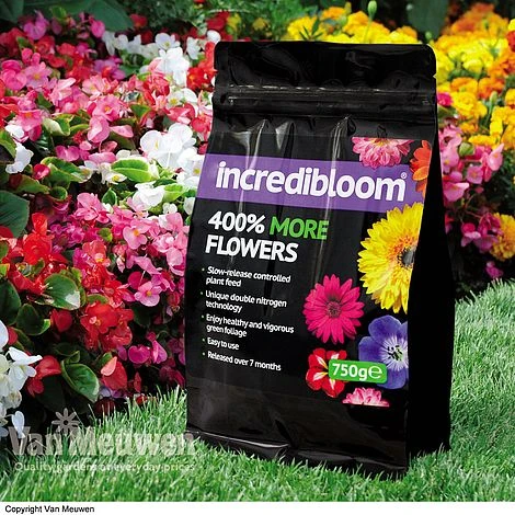 Incredibloom® Fertiliser -US Garden Supplies Sales 2024 FERT V48786 B h