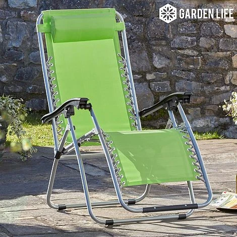 Garden Gear Zero Gravity Chair - Apple Green 1 Garden Gear Zero Gravity Chair - Apple Green