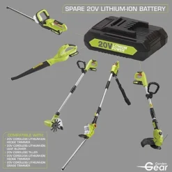 Garden Gear 20V Cordless Lithium-ion Hedge Trimmer -US Garden Supplies Sales 2024 G116820Garden20Gear20Spare20Battery202000x200020220ANN2