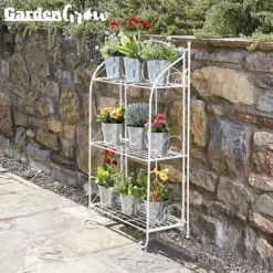 Three-tier Highbury Folding Metal Plant Stand -US Garden Supplies Sales 2024 G2663 1