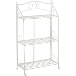 Three-tier Highbury Folding Metal Plant Stand -US Garden Supplies Sales 2024 G2663 6