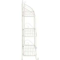 Three-tier Highbury Folding Metal Plant Stand -US Garden Supplies Sales 2024 G2663 9